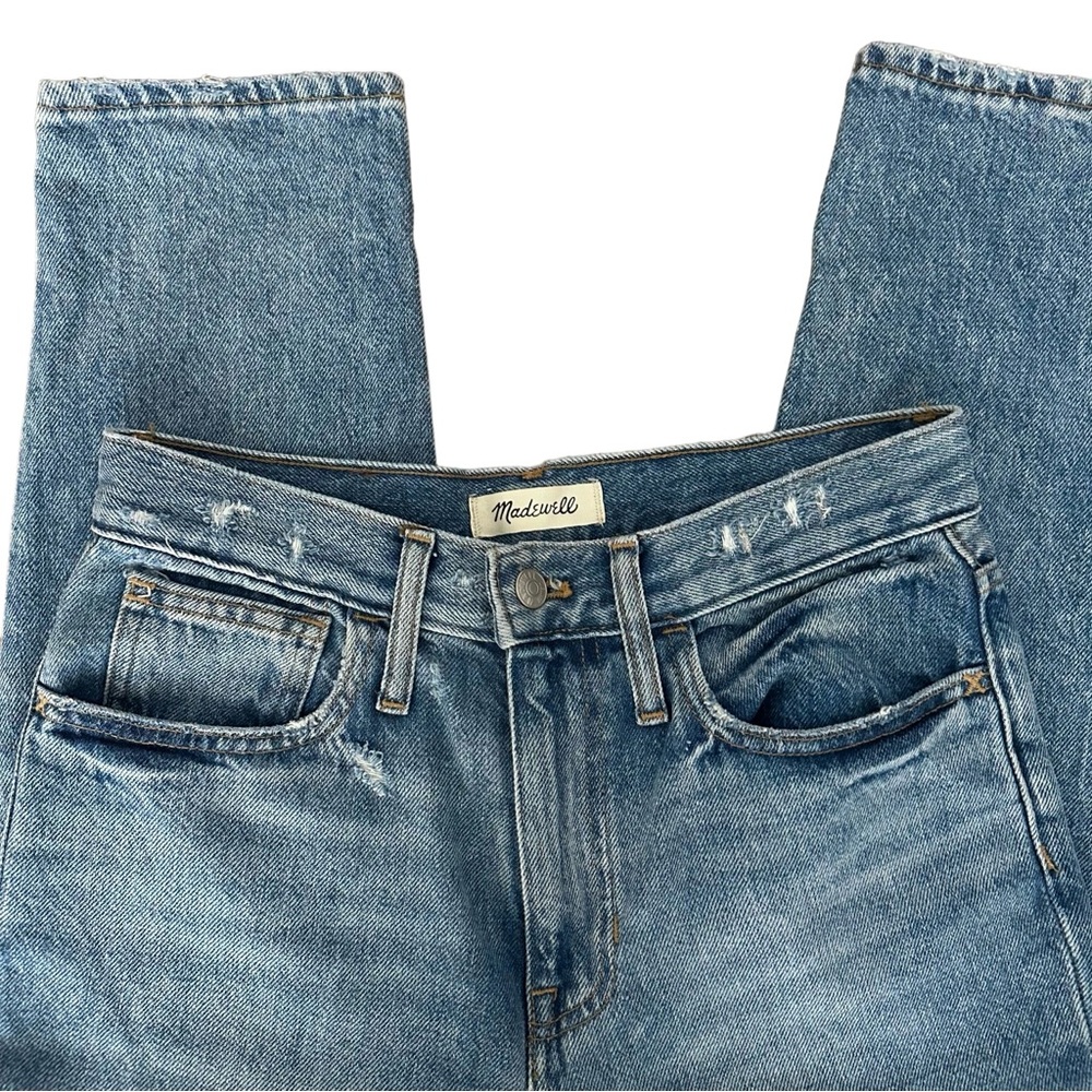 Madewell The Momjean High Rise Waist Size 28, New - Picture 12 of 15